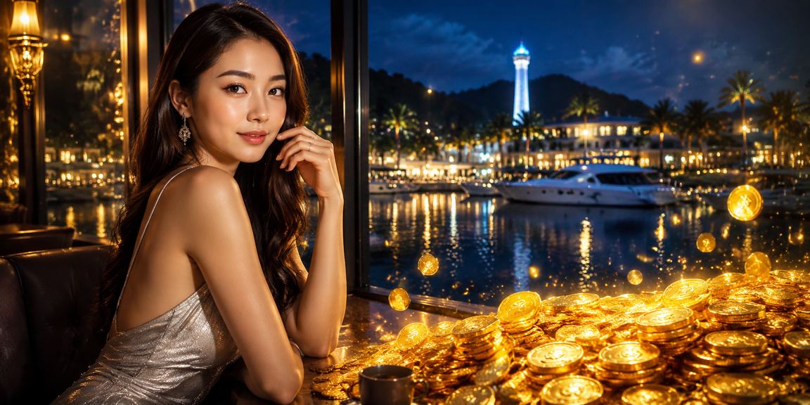 A user enjoying casino table games in Langkawi via smartphone
